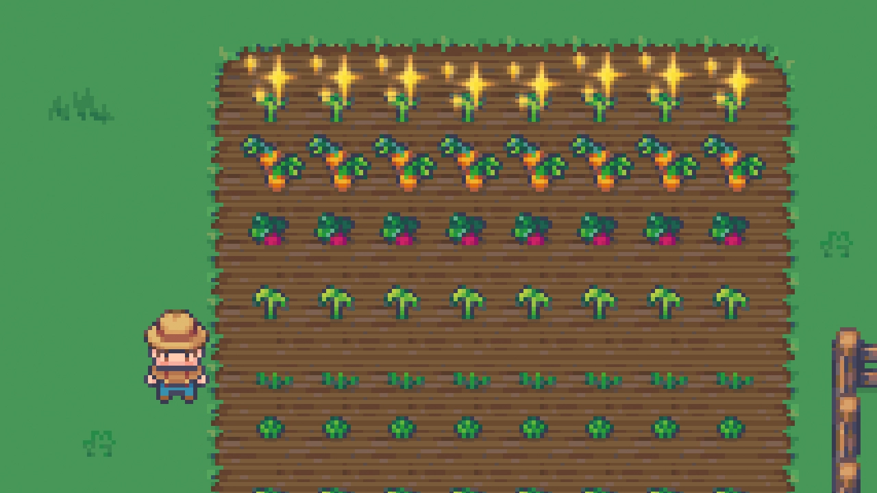 Screenshot — Grow & harvest