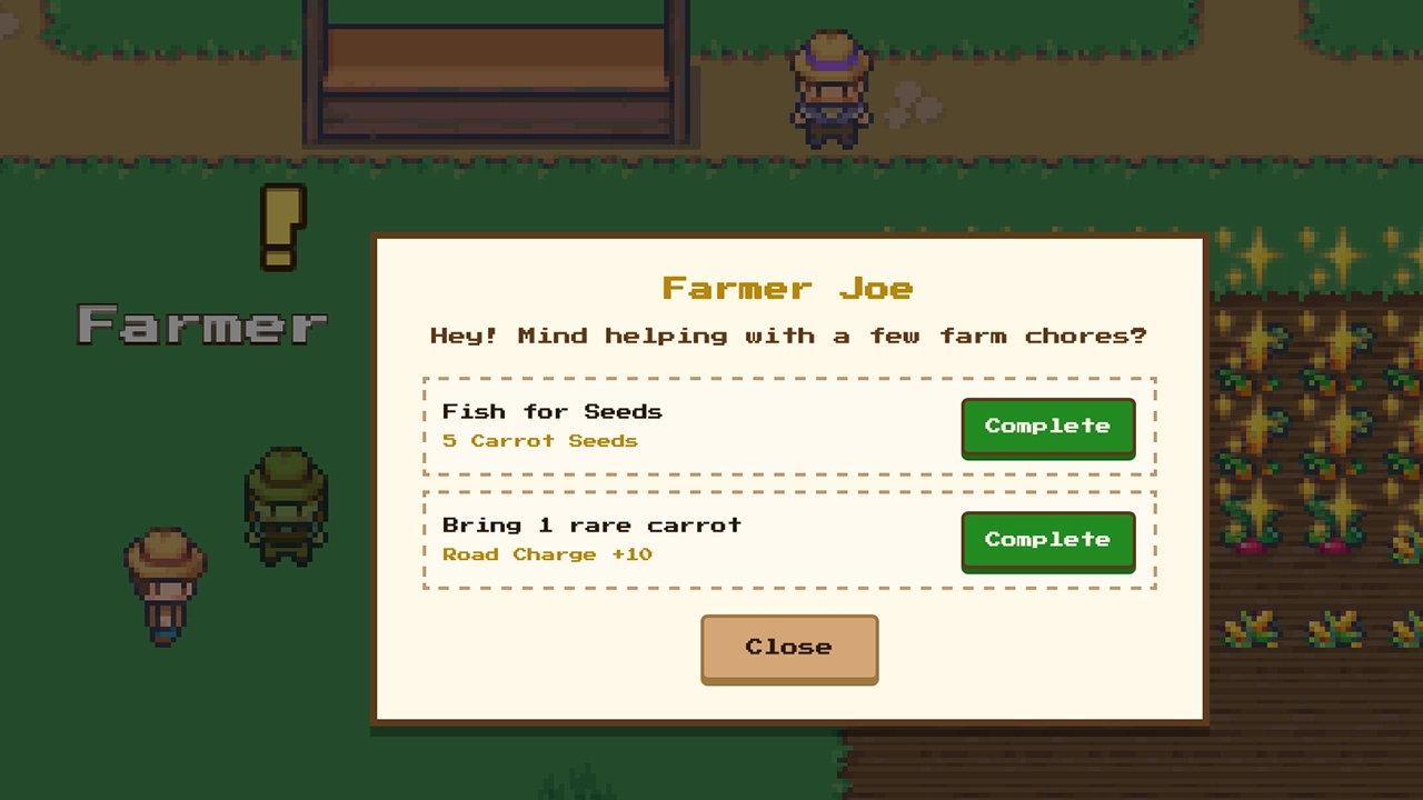 Screenshot — Quests & the Notice Board